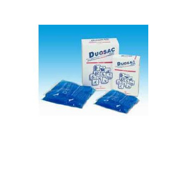 SACCHETTO FREDDO CALDO DUOSAC 2 SACCHETTI CON APPLICATORE IN TESSUTO NON TESSUTO 13X25CM