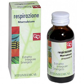 MARRUBIUM RESPIRAZIONE ESTRATTO INTEGRALE SINERGICO 60 ML PREPARATO 6