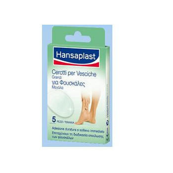 CEROTTI PER VESCICHE GRANDI HANSAPLAST 5 PEZZI