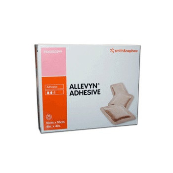MEDICAZIONE ALLEVYN ADHESIVE 10 CM X 10 CM 10 PEZZI