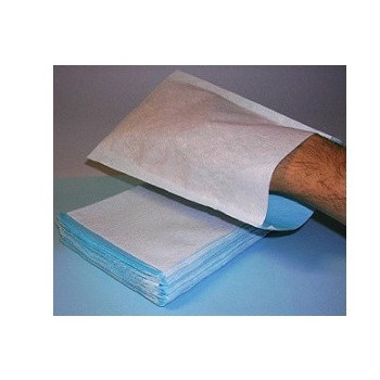 MANOPOLA IMPERMEABILE NON SAPONATA COLORE AZZURRO 100 PEZZI