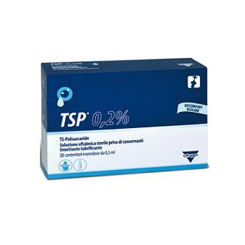 TSP 0,2% SOLUZIONE OFTALMICA UMETTANTE LUBRIFICANTE 30 FLACONCINI MONODOSE 0,5 ML