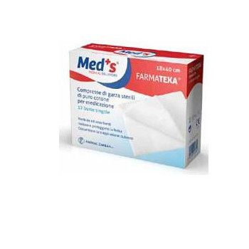 GARZA COMPRESSA MEDS 12/8 36X40CM 12 PEZZI