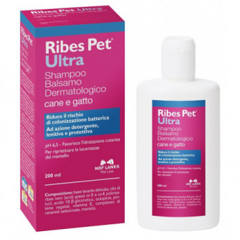 RIBES PET ULTRA SHAMPOO DERMATOLOGICO FLACONE 200 ML