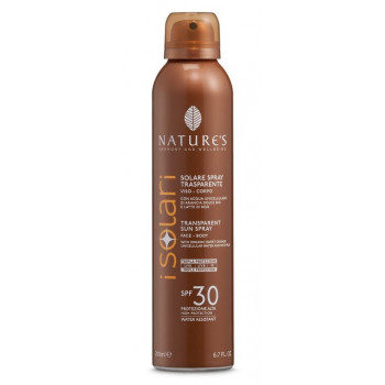 NATURE'S I SOLARI SPRAY TRASPARENTE SPF30 200 ML