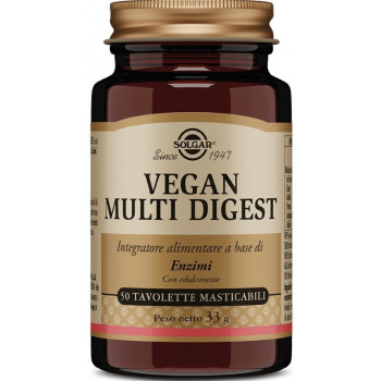 VEGAN MULTI DIGEST 50 TAVOLETTE MASTICABILI