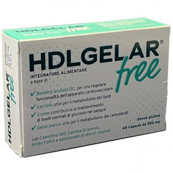 HDLGELAR FREE 45 CAPSULE DA 550 MG