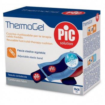CUSCINO THERMOGEL TERAPIA CALDO FREDDO 10X26 CM CON FASCIA ELASTICA ITC