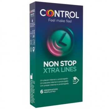 CONTROL NON STOP XTRA LINES 6 PEZZI