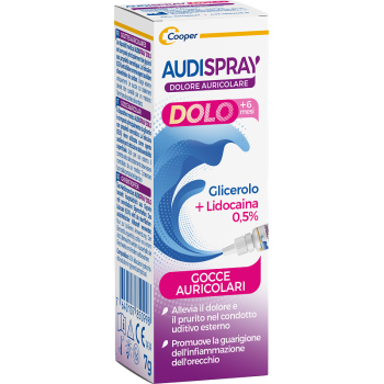 GOCCE AURICOLARI AUDISPRAY DOLO PER BAMBINI 7 G