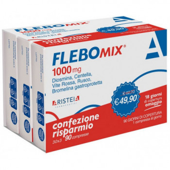 FLEBOMIX 1000 MG 90 COMPRESSE TRI-PACK