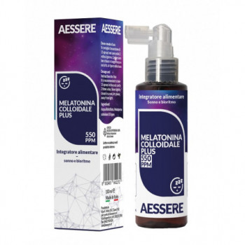 MELATONINA COLLOIDALE PLUS SPRAY 550 PPM 100 ML