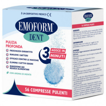 COMPRESSE PULENTI EMOFORM DENT 56 PEZZI
