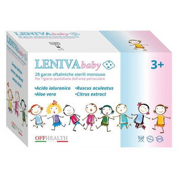 LENIVA BABY GARZE OFTALMICHE 28 PEZZI