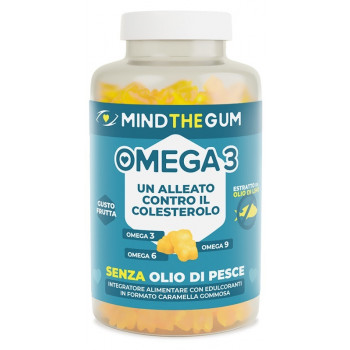 MIND THE GUM OMEGA 3 60 PASTIGLIE GOMMOSE FOODFARMA