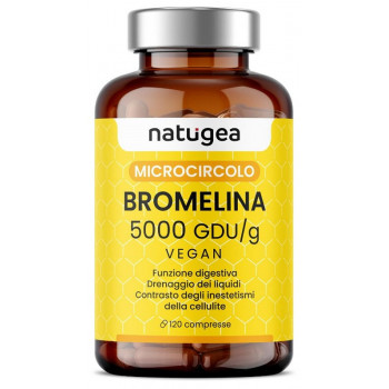 NATUGEA BROMELINA 5000 5000 GDU/G 120 COMPRESSE