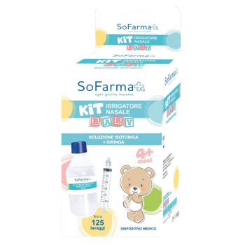 KIT IRRIGATORE NASALE BABY SOFARMAPIU'