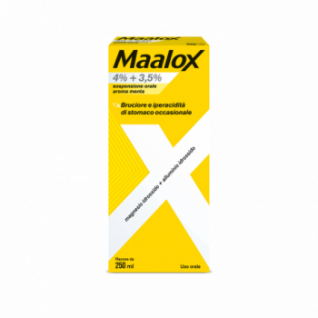 MAALOX 4% + 3,5% SOSPENSIONE ORALE AROMA MENTA