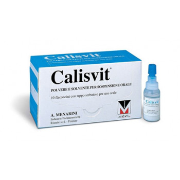 CALISVIT 500 MG/200 UI POLVERE E SOLVENTE PER SOSPENSIONE ORALE