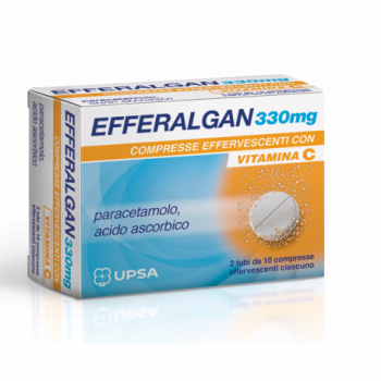 EFFERALGAN 330 MG COMPRESSE EFFERVESCENTI CON VITAMINA C