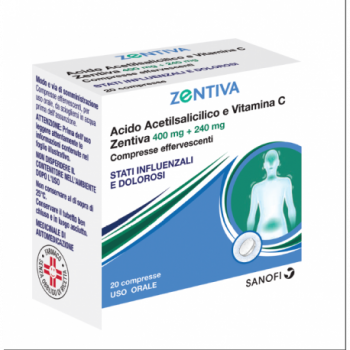 EUSPIFLU 400 MG + 240 MG COMPRESSE EFFERVESCENTI