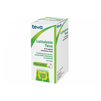LATTULOSIO TEVA 670 MG/ML SOLUZIONE ORALE