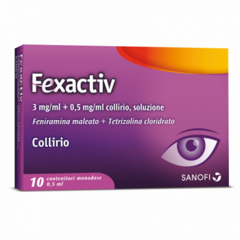 FEXACTIV 3 MG/ML + 0,5 MG/ML COLLIRIO SOLUZIONE