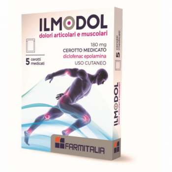 ILMODOL DOLORI ARTICOLARI E MUSCOLARI 180 MG CEROTTO MEDICATO