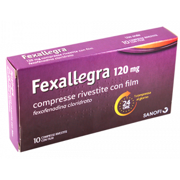 FEXALLEGRA 120 MG COMPRESSE RIVESTITE CON FILM
