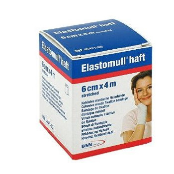 BENDA ELASTICA AUTOADESIVA ELASTOMULL HAFT COMPRESSIONE FORTE 6X400 CM