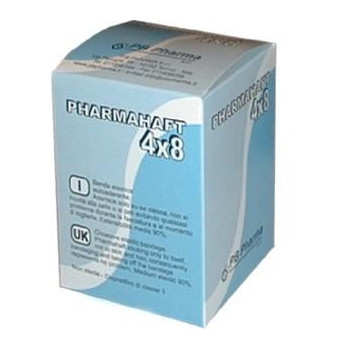 BENDA ELASTICA AUTOADESIVA PHARMAHAFT CM8X4M 1 PEZZO