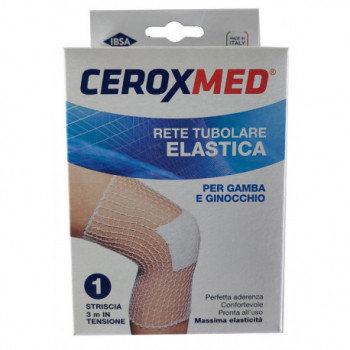 CEROXMED RETE TUBOLARE CAL 5 GAMBA/GINOCCHIO 3 M 1 PEZZO