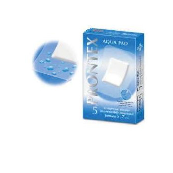 GARZA COMPRESSA PRONTEX AQUA PAD 5X7CM