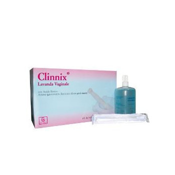 CLINNIX LAVANDA VAGINALE 4 FLACONI 140 ML + 4 CANNULE VAGINALI MONOUSO IN BLISTER
