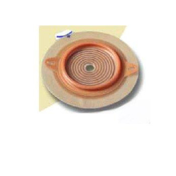 PLACCA PER COLOSTOMIA ALTERNA MIO SISTEMA A 2 PEZZI FORO RITAGLIABILE 10/55MM FLANGIA 60MM 5 PEZZI ARTICOLO 13161