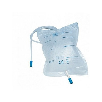 SACCA DI DRENAGGIO DA LETTO PER INCONTINENZA SERENITY TUBO 130 CM 30 PEZZI