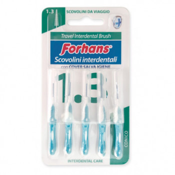 FORHANS TRAVEL INTERDENTAL BRUSH 1,3