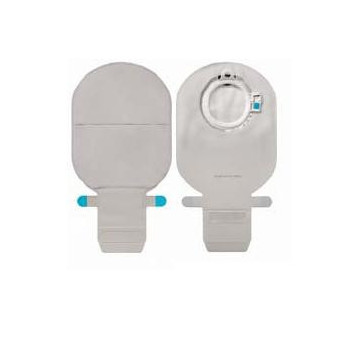 SACCA PER ILEOSTOMIA SENSURA MIO CLICK APERTA SISTEMA A DUE DUE PEZZI MAXI TRASPARENTE FLANGIA 40 MM 30 PEZZI