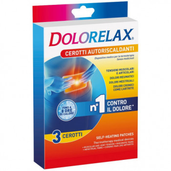 DOLORELAX CEROTTO EFFETTO CALDO 3 PEZZI