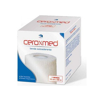 BENDA ELASTICA AUTOADERENTE CEROXMED 2000 X 10 CM 1 PEZZO