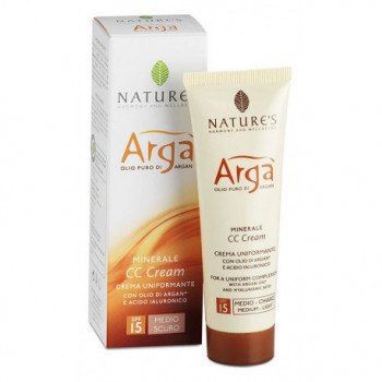 ARGA' CC CREAM VISO MEDIO SCURA 50 ML NATURE'S