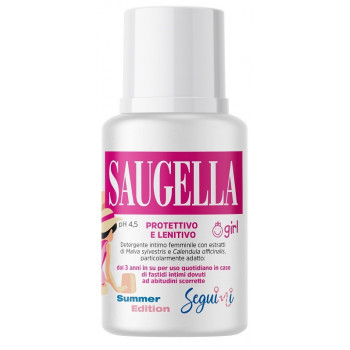 SAUGELLA GIRL PROTETTIVO E LENITIVO DETERGENTE INTIMO 100 ML