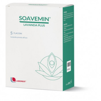 SOAVEMIN LAVANDA PLUS 5 FLACONI DA 100 ML