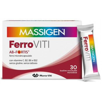 MASSIGEN FERROVITI 30 BUSTINE OROSOLUBILI