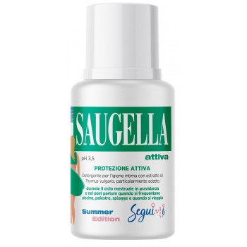 SAUGELLA ATTIVA PH 3,5 PROTEZIONE ATTIVA DETERGENTE IGIENE INTIMA 100 ML