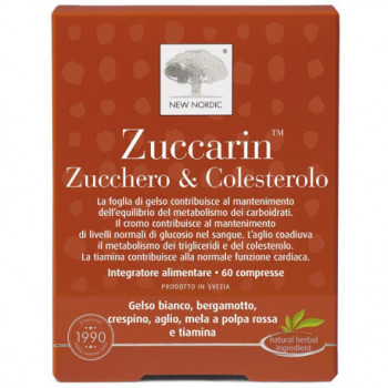 ZUCCARIN ZUCCHERO & COLESTEROLO 60 COMPRESSE