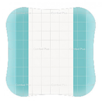 MEDICAZIONE SPECIALE ATTIVA TRASPARENTE CON IDROCOLLOIDE COMFEEL PLUS 10X10 CM 10 PEZZI