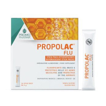 PROPOL AC FLU EFFERVESCENTE 10 BUSTINE