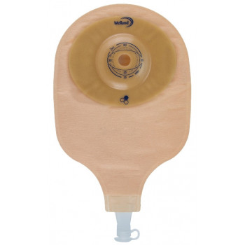 SACCA PER UROSTOMIA OPACA RITAGLIABILE AURUM CONVEX URO MIDI CON MIELE DI MANUKA DIAMETRO 13-48 MM INIZIO CONVESSITA' 48 MM 