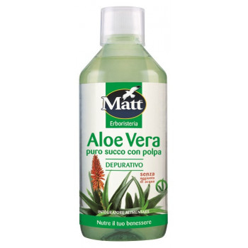 MATT ERBORISTERIA ALOE VERA PURA DEPURATIVO 500 ML
